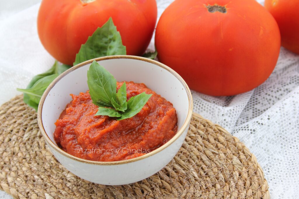 salsa de tomate casera