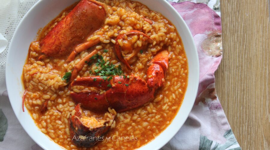 arroz caldoso con bogavante