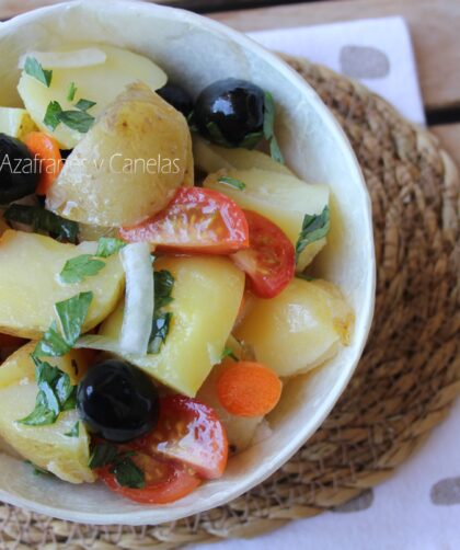 ensalada de patatas