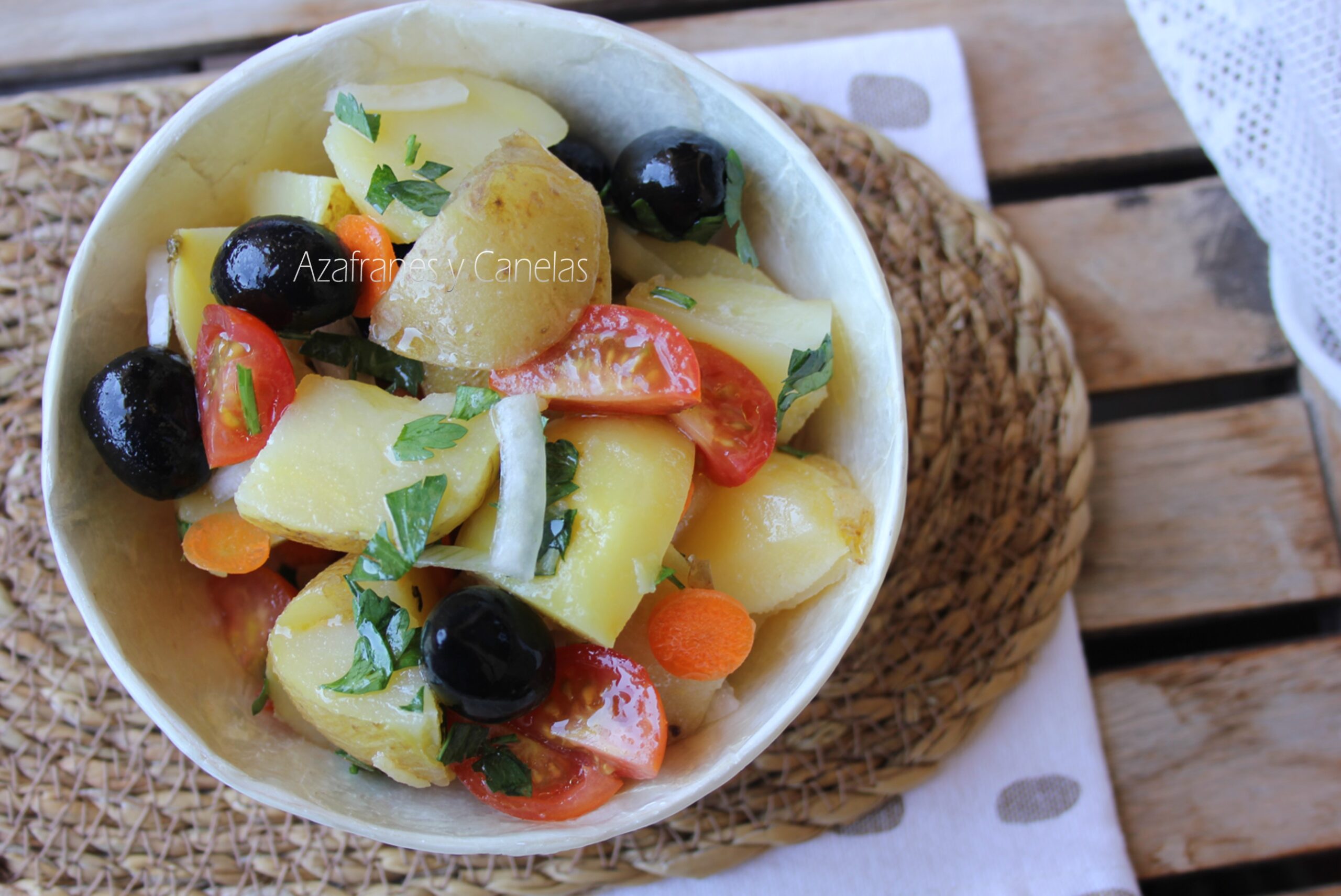 ensalada de patatas