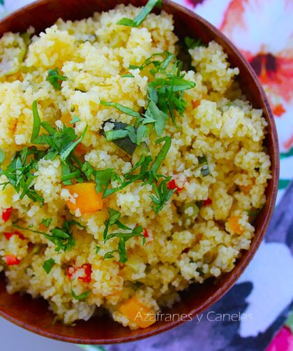 cuscús de verduras