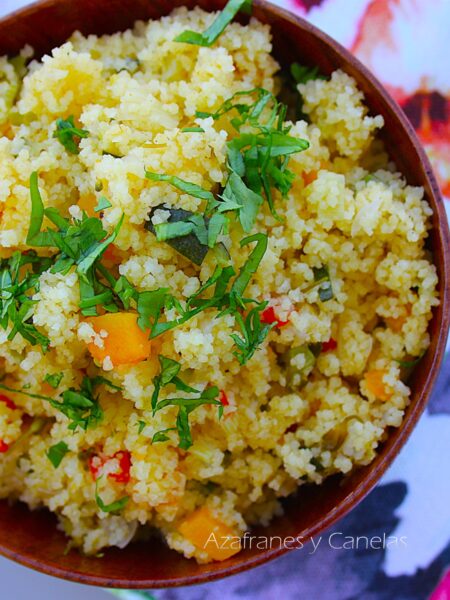 cuscús de verduras