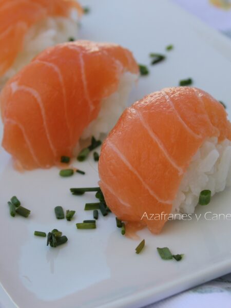 nigiri de salmon