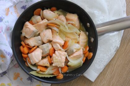 salmón en escabeche