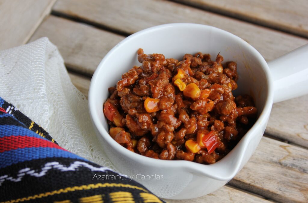 carne tex-mex como un básico en tu cocina