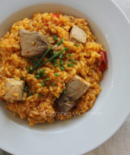 arroz con atun