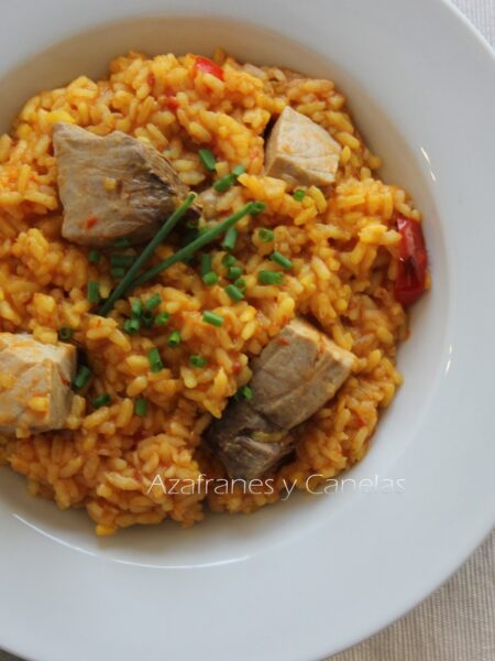 arroz con atun