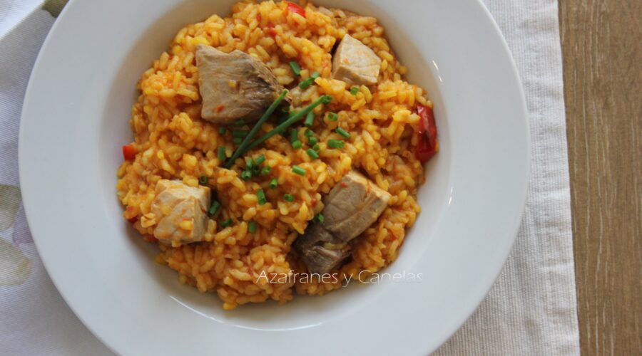 arroz con atun