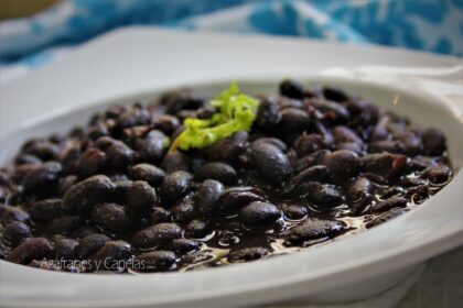 guiso de judías negras