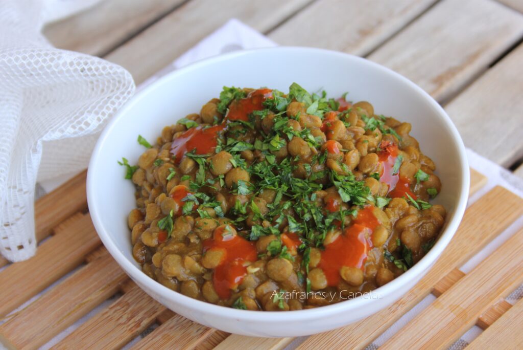 lentejas al curry