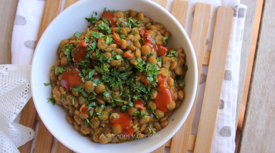 lentejas al curry
