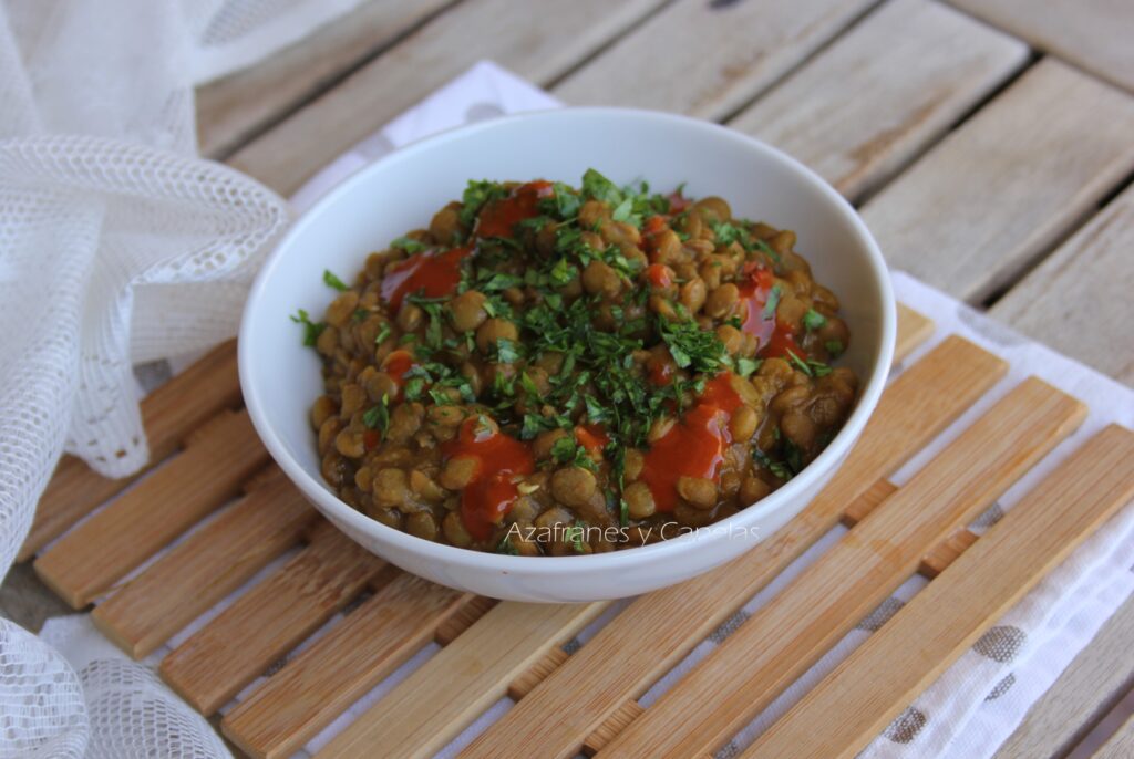 lentejas al curry