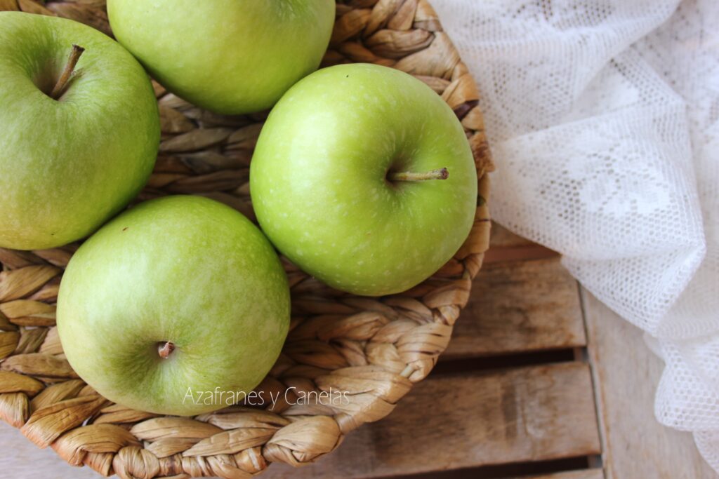 manzanas como ingredientes locales