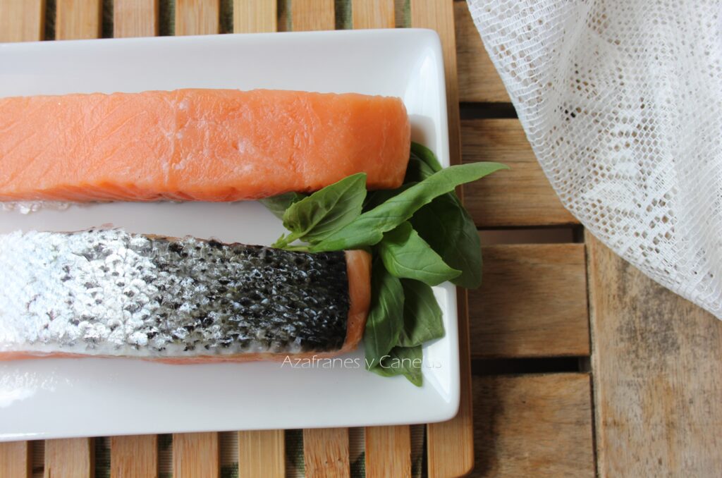 salmón como ingredientes estrella