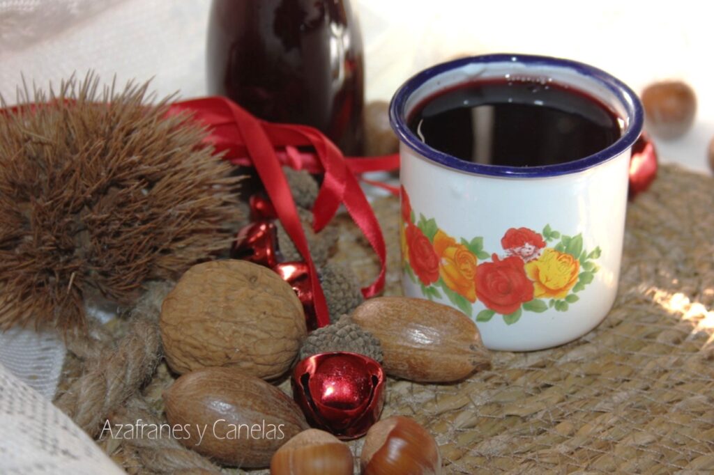 vino caliente especiado para navidad