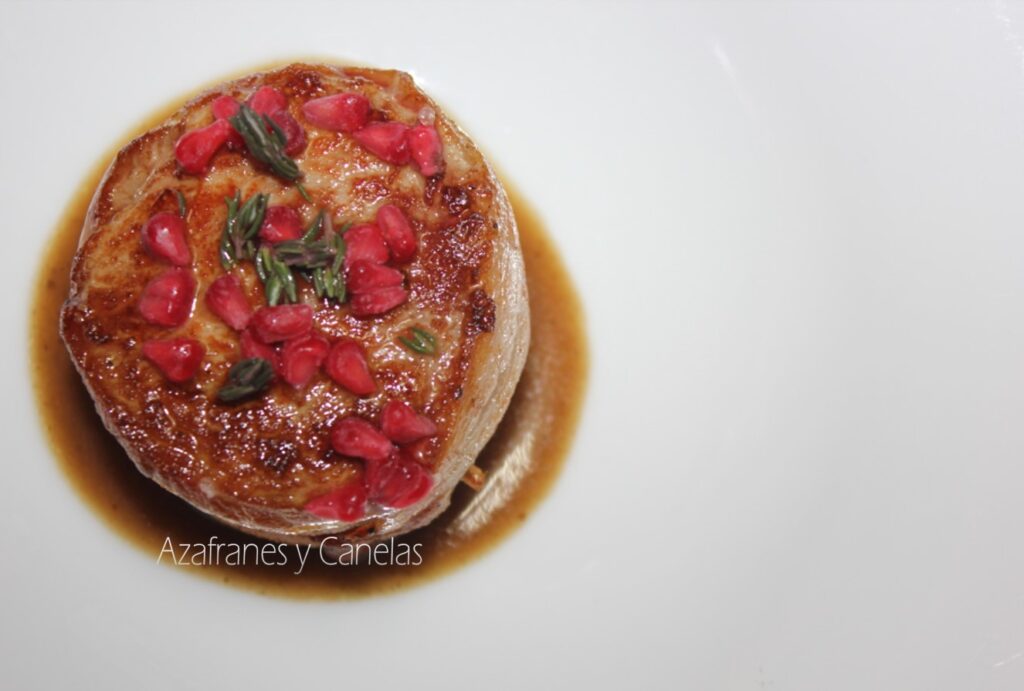 Turnedó ibérico. Recetas para Navidad