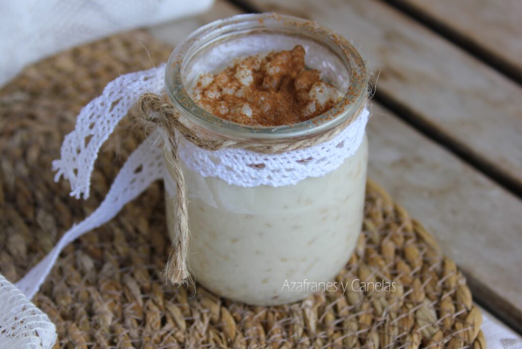dulces navideños como este arroz con leche