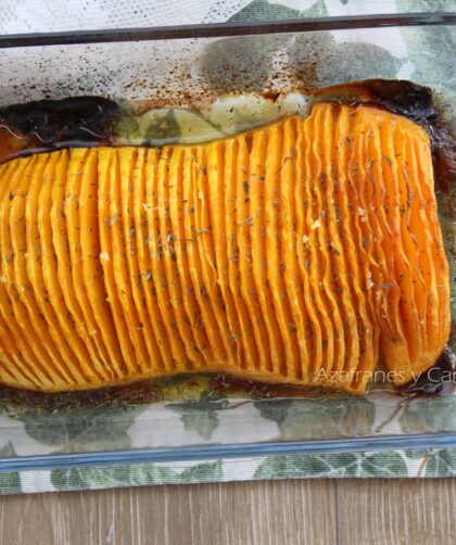 calabaza hasselback