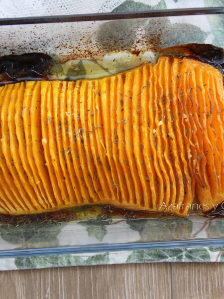 calabaza hasselback