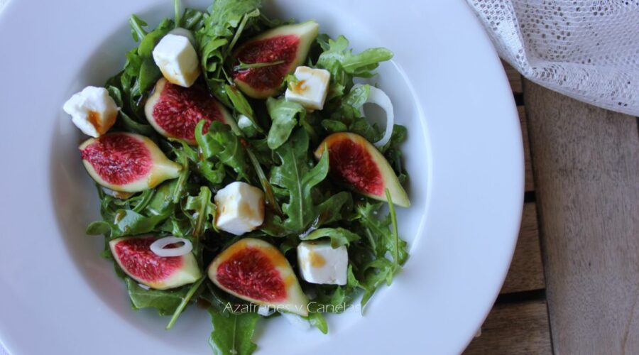 ensalada higos y miel