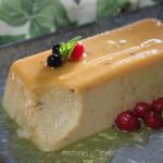 flan de turrón
