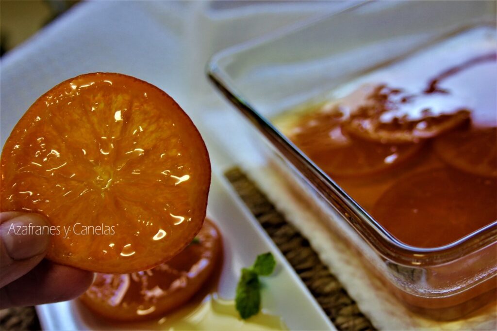 naranjas confitadas