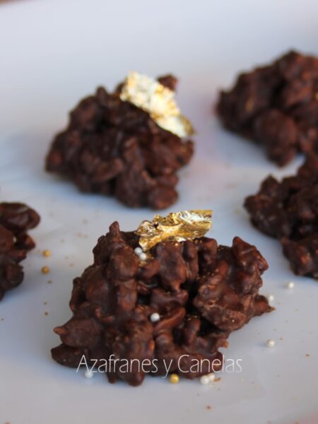 rocas de chocolate