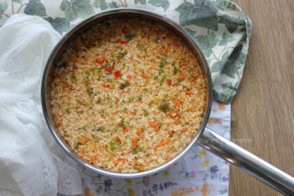 arroz con verduras