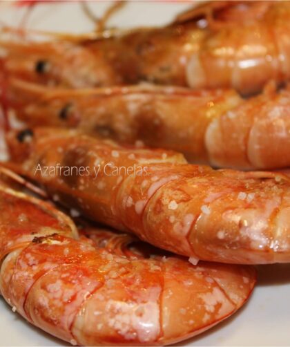 gambones a la plancha