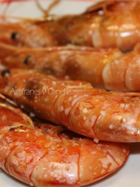 gambones a la plancha