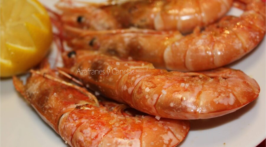 gambones a la plancha