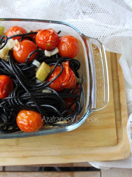 espaguetis al hnorno