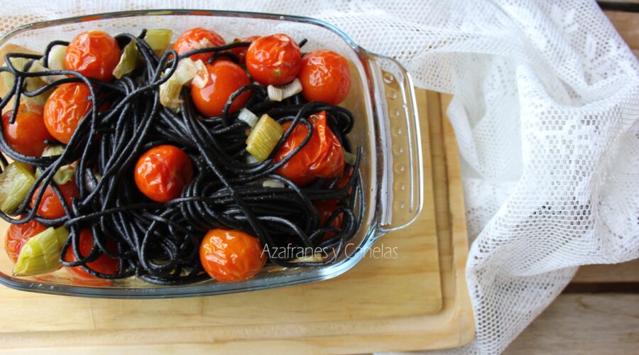 espaguetis al hnorno