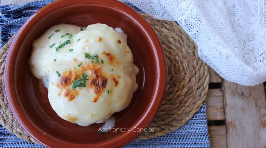 coliflor gratinada