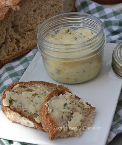 mantequilla de ajo