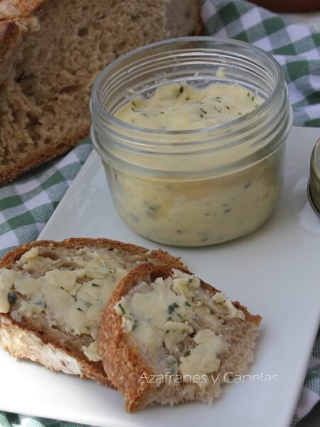 mantequilla de ajo