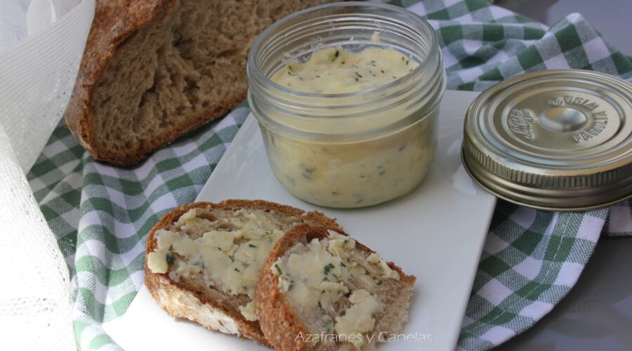 mantequilla de ajo