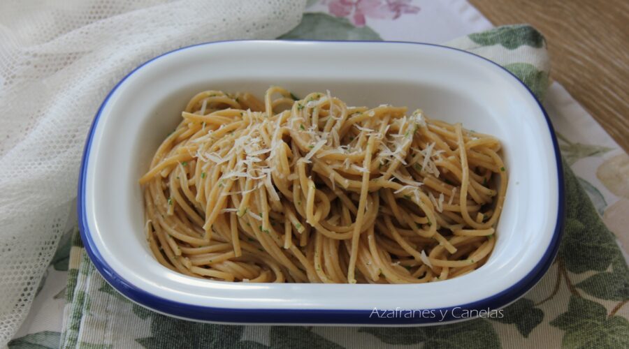 espaguetis ajo