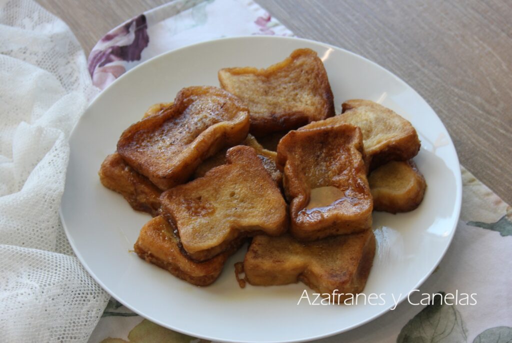 torrijas tradicionales de vino