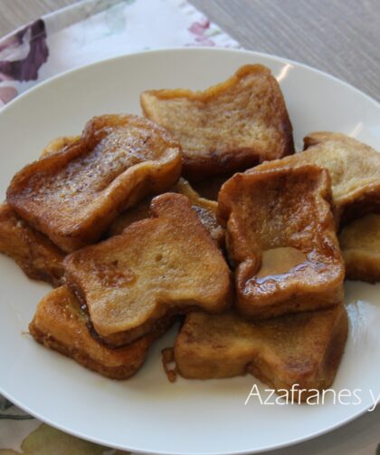 torrijas de vino