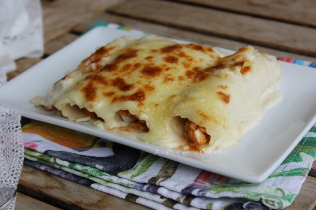 canelones de atun
