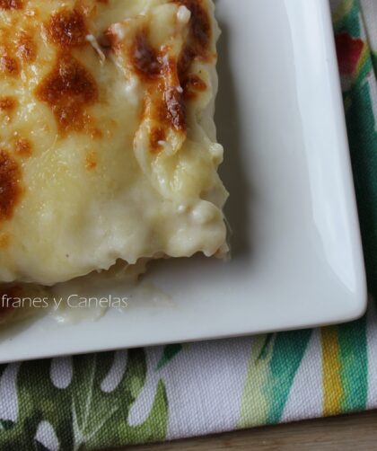 canelones de atún