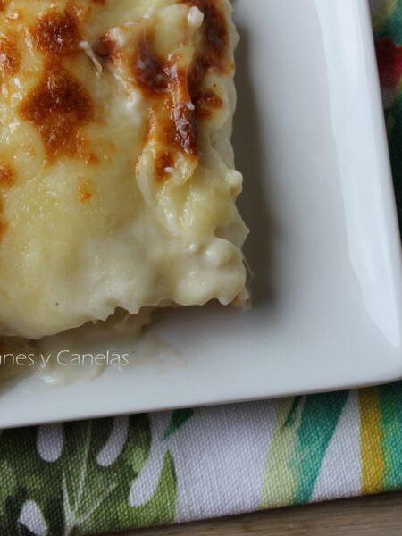 canelones de atún