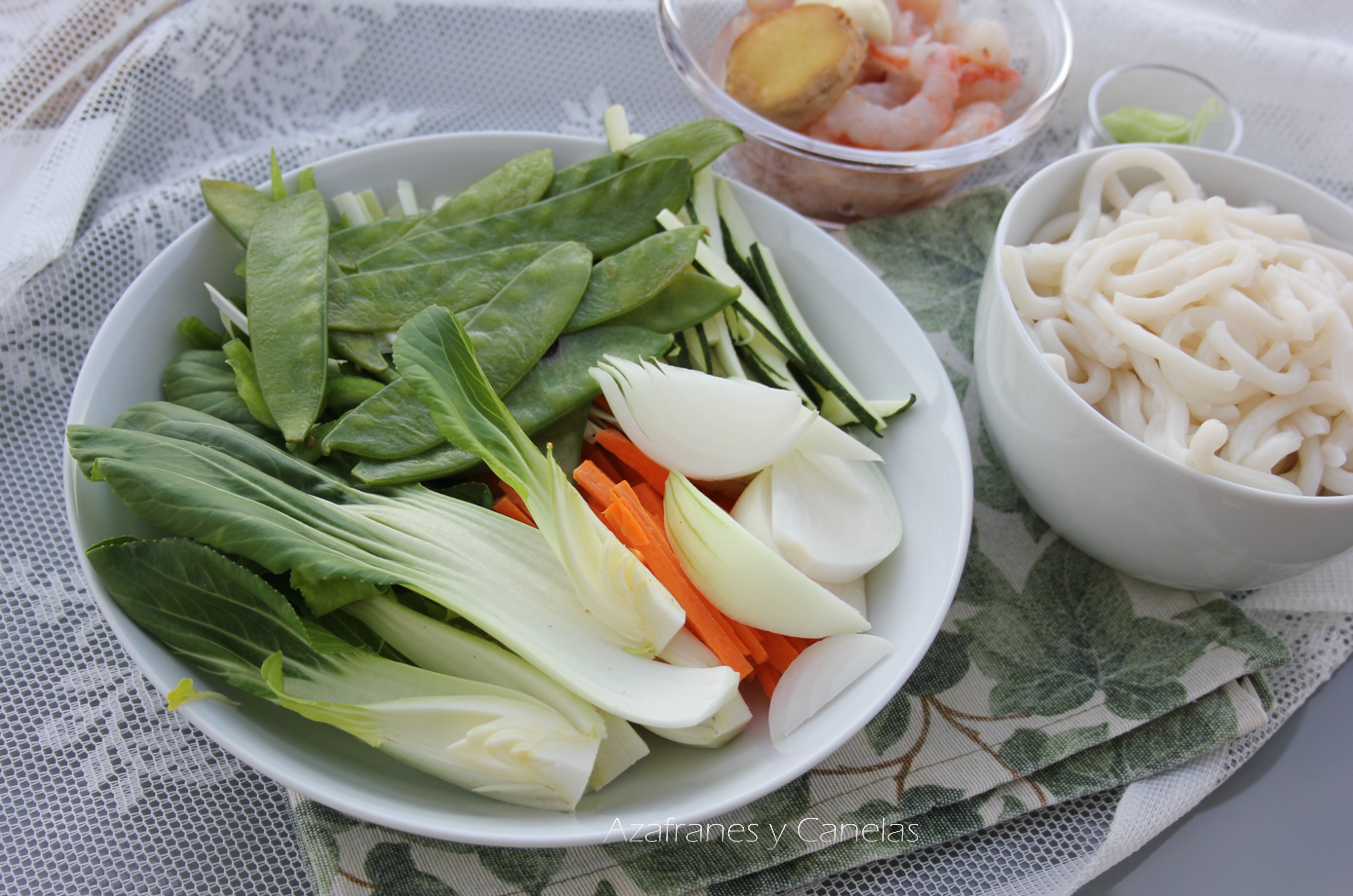 fideos udon