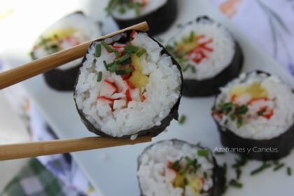 maki de cangrejo