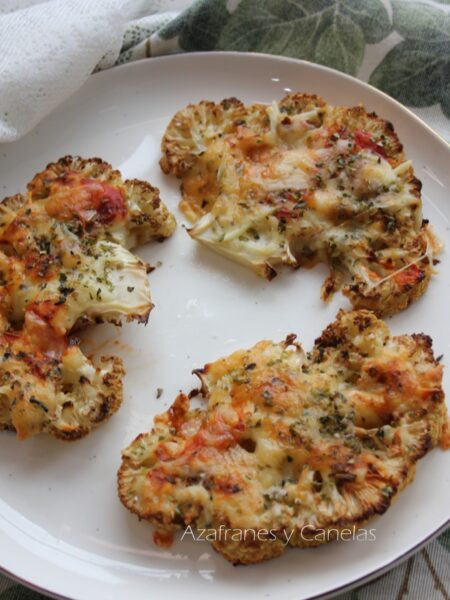 coliflor al horno