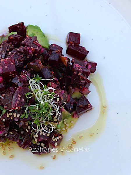 tartar de remolacha