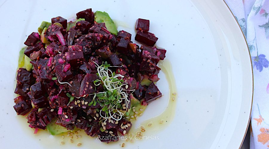 tartar de remolacha