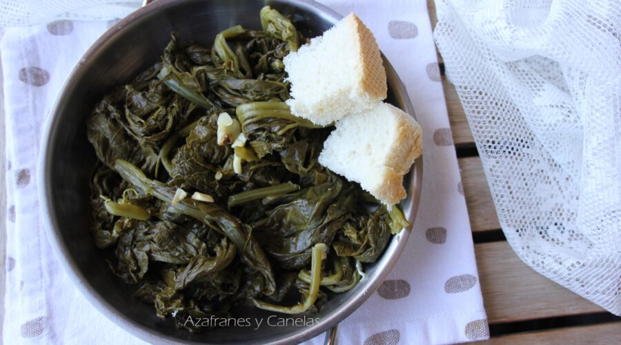 grelos salteados