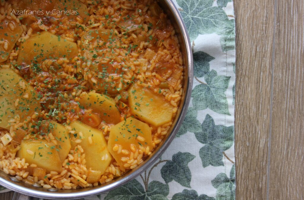 patatas con arroz